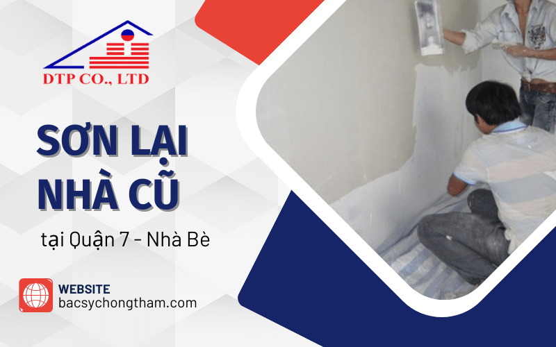 sơn lại nhà cũ